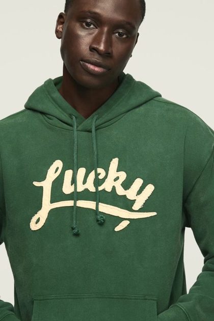 VINTAGE HOODIE, GREENER PASTURES