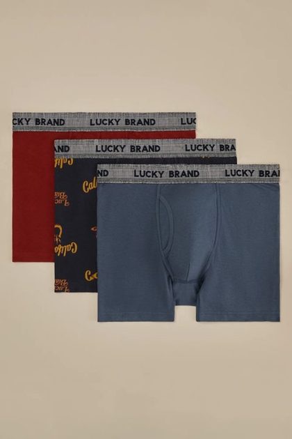 3 PACK STRETCH BOXER BRIEFS, MULTI