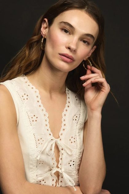 BIG TWIST HOOPS, GOLD