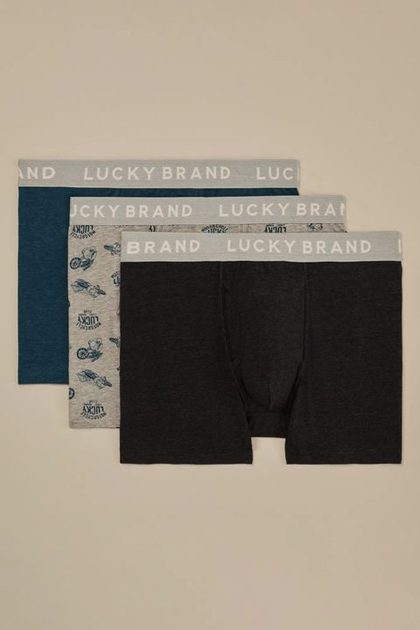 3 PACK STRETCH BOXER BRIEFS, MULTI