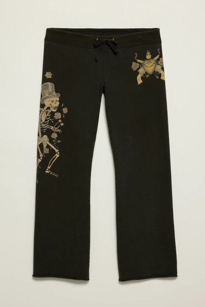 Lucky Brand Vintage Y2K Sweatpants, DARK GREY