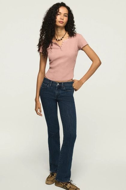 MID RISE SWEET BOOT, DARKER NIGHTS WASH
