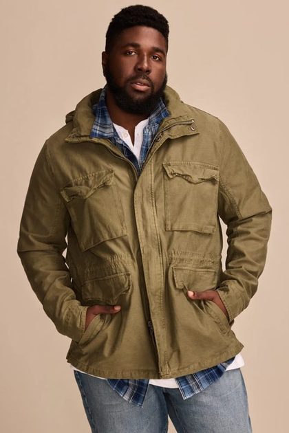 BIG & TALL M-65 FIELD JACKET, FOUR LEAF CLOVER