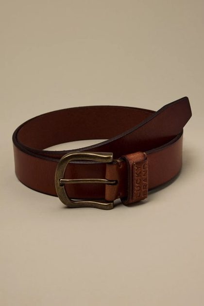 CLASSIC LEATHER BELT, TAN